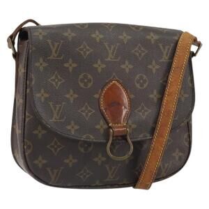 LOUIS VUITTON Monogram Saint Cloud GM Shoulder Bag M51242 LV Auth hk3275